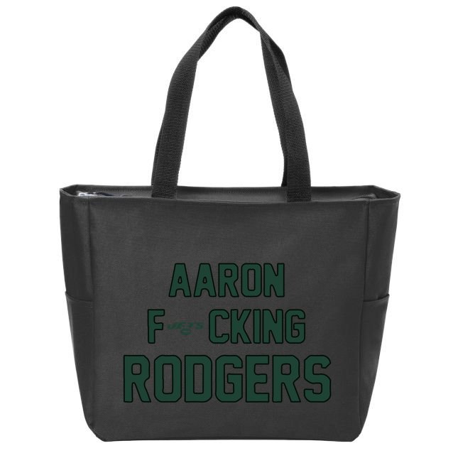 Aaron Fucking Rodgers Zip Tote Bag