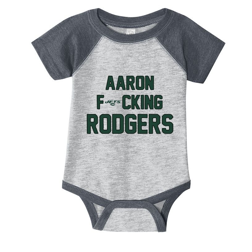 Aaron Fucking Rodgers Infant Baby Jersey Bodysuit