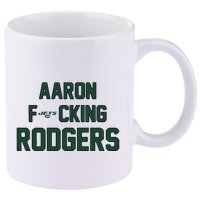 Aaron Fucking Rodgers 11oz C Handle Ceramic Mug