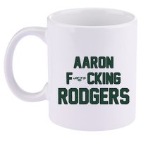 Aaron Fucking Rodgers 11oz C Handle Ceramic Mug