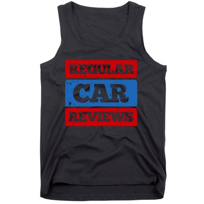 Alan Fisher Regular Car Reviews Tank Top