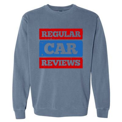 Alan Fisher Regular Car Reviews Garment-Dyed Sweatshirt