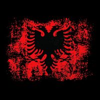 Albanian Flag Retro Proud Albanian Patriot Albania T-Shirt
