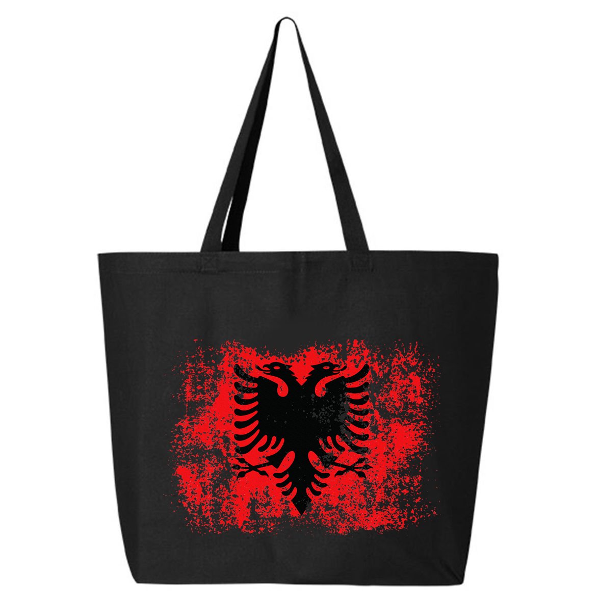 Albanian Flag Retro Proud Albanian Patriot Albania 25L Jumbo Tote