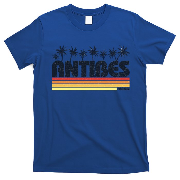 Antibes France Retro Tourism Gift T-Shirt