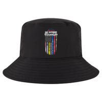 Americas First Responder Bravery In Action Nurse EMS Cool Comfort Performance Bucket Hat
