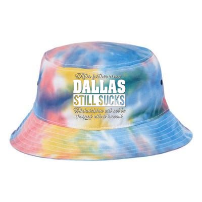 After Further Review Dallas Still Sucks Philadelphia Football Tie Dye Newport Bucket Hat