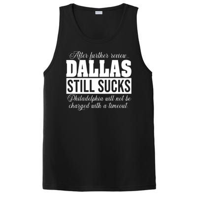 After Further Review Dallas Still Sucks Philadelphia Football PosiCharge Competitor Tank