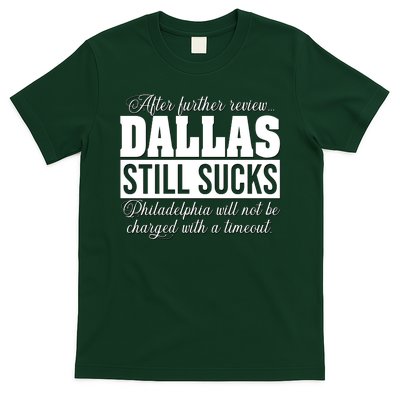 After Further Review Dallas Still Sucks Philadelphia Football T-Shirt