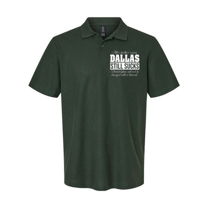 After Further Review Dallas Still Sucks Philadelphia Football Softstyle Adult Sport Polo