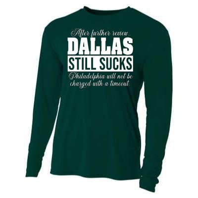 After Further Review Dallas Still Sucks Philadelphia Football Cooling Performance Long Sleeve Crew