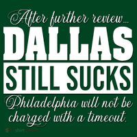 After Further Review Dallas Still Sucks Philadelphia Football Premium T-Shirt