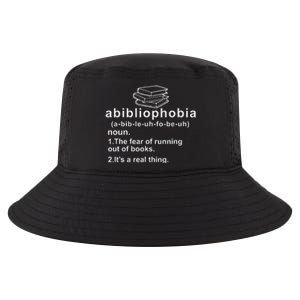 Abibliophobia Funny Reading Bookworm Book Lovers Reader Cool Comfort Performance Bucket Hat