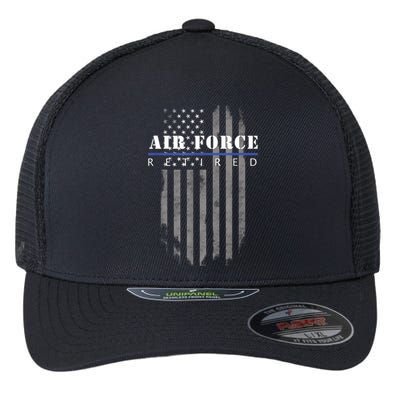 Air Force Retired Flexfit Unipanel Trucker Cap