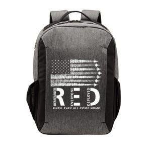 American Flag Red Friday Remember Everyone Deployed Military Vector Backpack