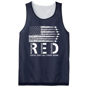 American Flag Red Friday Remember Everyone Deployed Military Mesh Reversible Basketball Jersey Tank