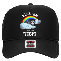 Autism Funny Rizz Em With The Tism Meme Autistic Opossum Hat