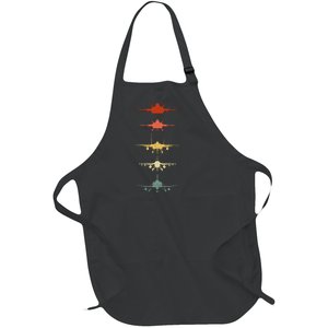 Air Force Retro Full-Length Apron With Pockets