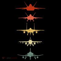 Air Force Retro Women's V-Neck T-Shirt