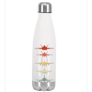 Air Force Retro Stainless Steel Insulated Water Bottle