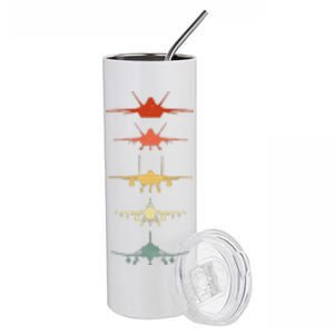 Air Force Retro Stainless Steel Tumbler