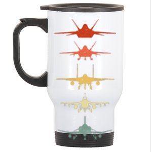 Air Force Retro Stainless Steel Travel Mug