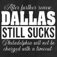 After Further Review Dallas Still Sucks Funny Philadelphia 7 Panel Mesh Trucker Snapback Hat
