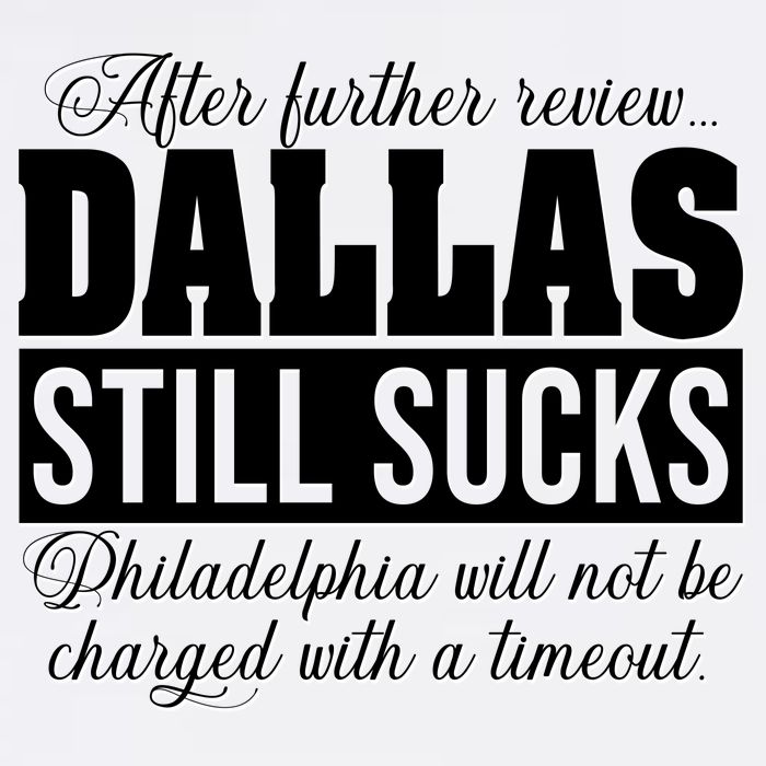 After Further Review Dallas Still Sucks Funny Philadelphia USA-Made Doggie Bandana