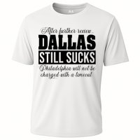 After Further Review Dallas Still Sucks Funny Philadelphia Cooling Performance Crew T-Shirt