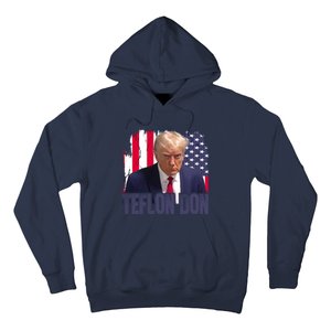 American Flag Republican Trump Teflon Don 2024 American Flag Republican Hoodie