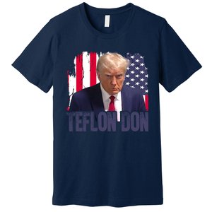 American Flag Republican Trump Teflon Don 2024 American Flag Republican Premium T-Shirt