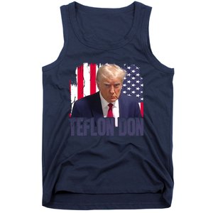 American Flag Republican Trump Teflon Don 2024 American Flag Republican Tank Top