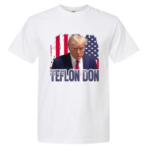 American Flag Republican Trump Teflon Don 2024 American Flag Republican Garment-Dyed Heavyweight T-Shirt