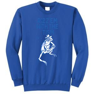 Autism Funny Rizz Em With The Tism Meme Autistic Frog Cute Gift Sweatshirt