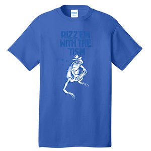 Autism Funny Rizz Em With The Tism Meme Autistic Frog Cute Gift Tall T-Shirt