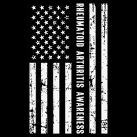 American Flag Rheumatoid Arthritis Awareness Month May Bag