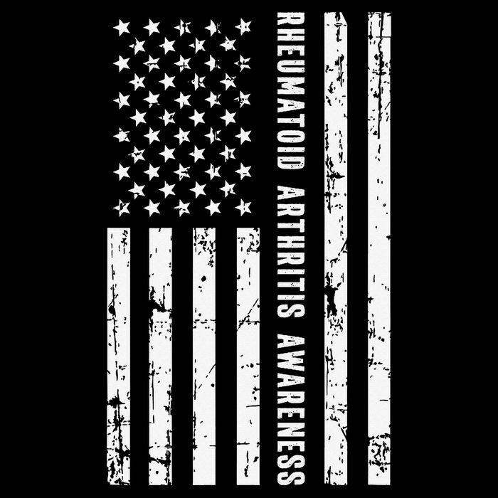 American Flag Rheumatoid Arthritis Awareness Month May Bag