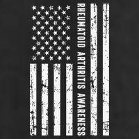 American Flag Rheumatoid Arthritis Awareness Month May Golf Towel