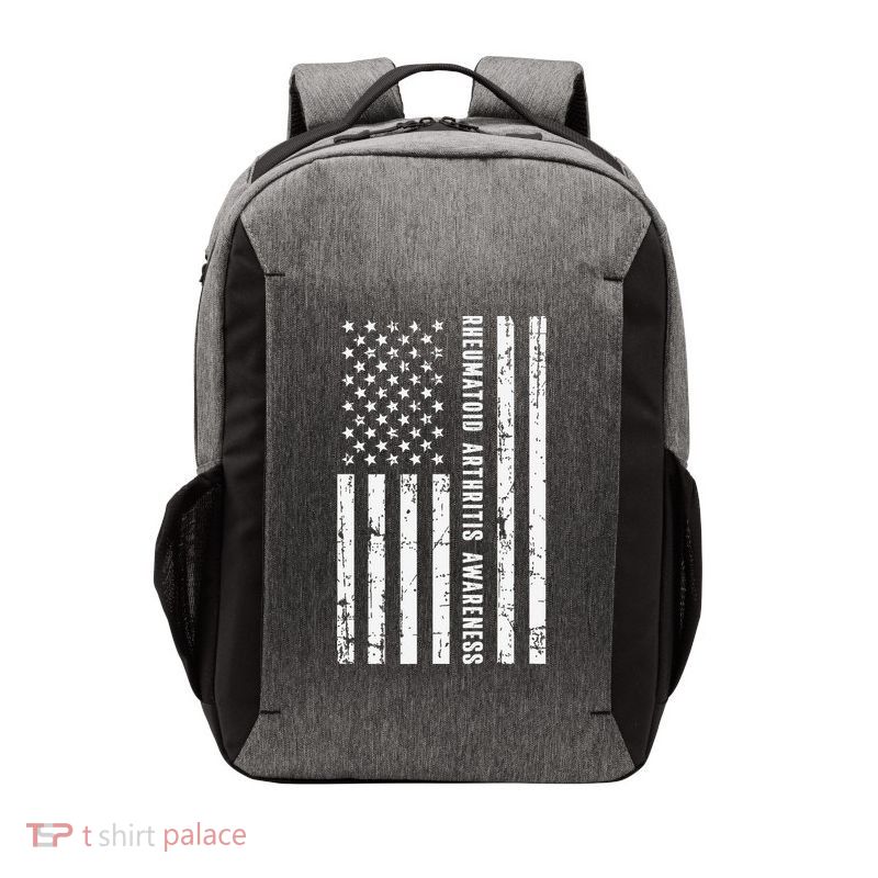 American Flag Rheumatoid Arthritis Awareness Month May Vector Backpack