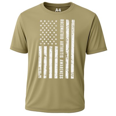 American Flag Rheumatoid Arthritis Awareness Month May Performance Shirt