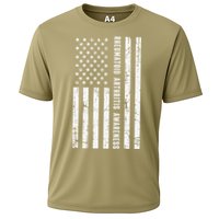American Flag Rheumatoid Arthritis Awareness Month May Cooling Performance Crew T-Shirt