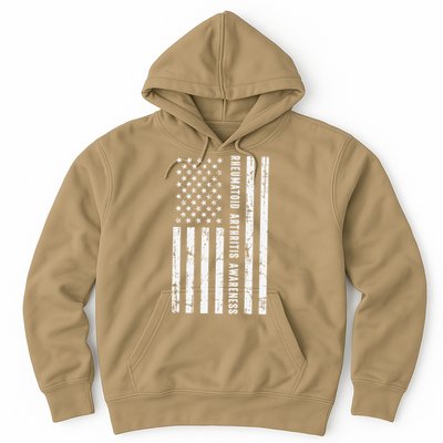 American Flag Rheumatoid Arthritis Awareness Month May Hoodie