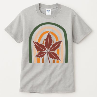 Autumn Fall Retro Rainbow Tall T-Shirt