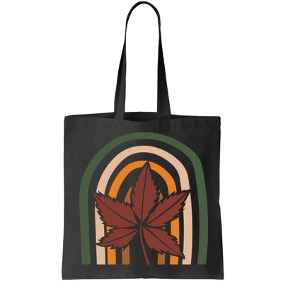 Autumn Fall Retro Rainbow Bag