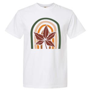 Autumn Fall Retro Rainbow Garment-Dyed Heavyweight T-Shirt