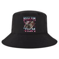 Autism Funny Rizz Em With The Tism Meme Autistic Racoon Cool Comfort Performance Bucket Hat