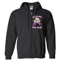 Autism Funny Rizz Em With The Tism Meme Autistic Racoon Full Zip Hoodie