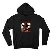 Autism Funny Rizz Em With The Tism Meme Autistic Frog Cowboy Tall Hoodie