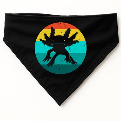 Axolotl Funny Retro USA-Made Doggie Bandana