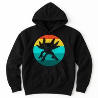Axolotl Funny Retro Hoodie